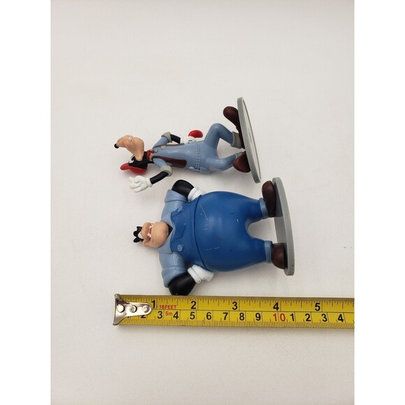 Disney Pete The Mechanic & Goofy PVC Figures Cake Toppers Gas Station Mechanics - Picture 7 of 7